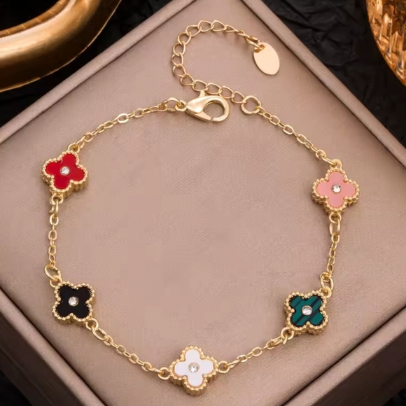 Clover bracelet set - Picture 3 of 8